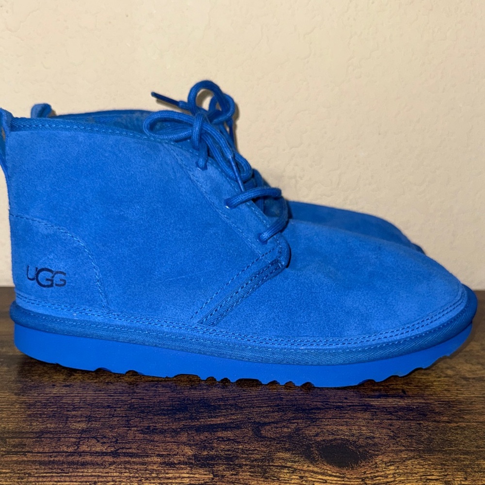 UGG Vibrant Blue Boots treadlite bu Ugg